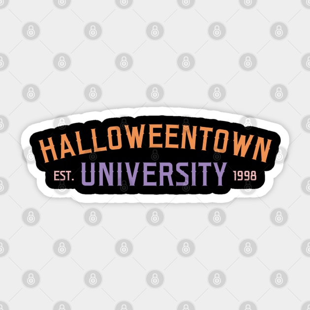 Halloweentown University Sticker by ThriceCursedPod